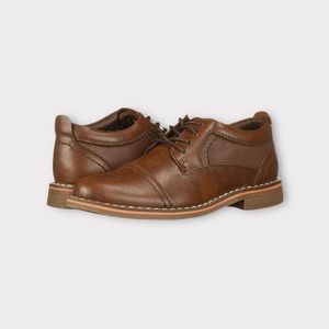 Steve Madden Boliverr Brown Leather Dress Shoes